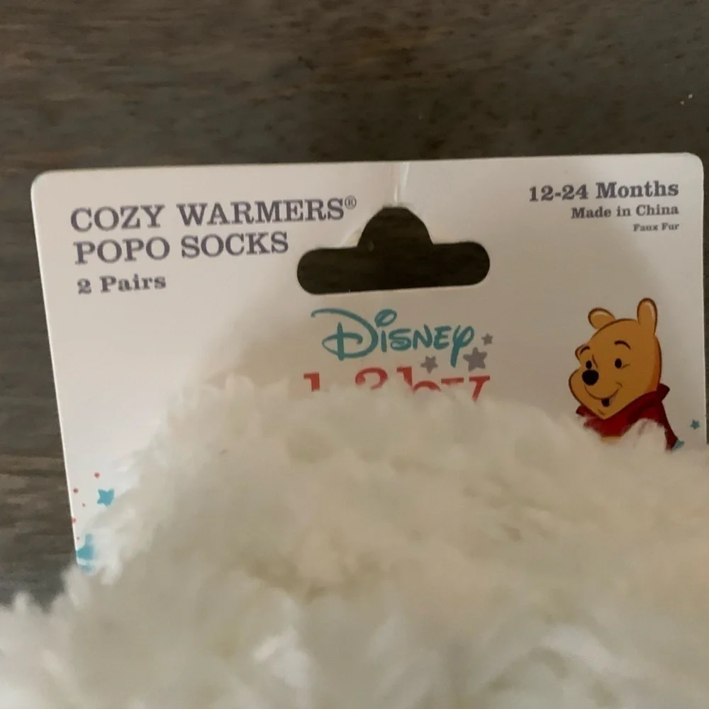 Winnie The Pooh Cozy Warmers Socks